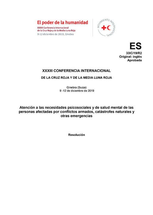 resolution-2-addressing-mental-health-and-psychosocial-needs-of-people-affected-by-armed-conflicts-natural-disasters-and-other-emergencies-spanish