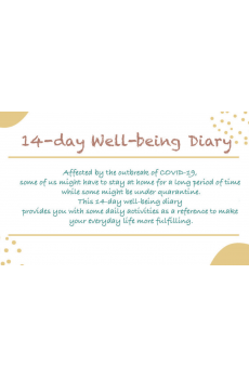 14 day Well-being diary (English) 14 day Well-being diary (English)