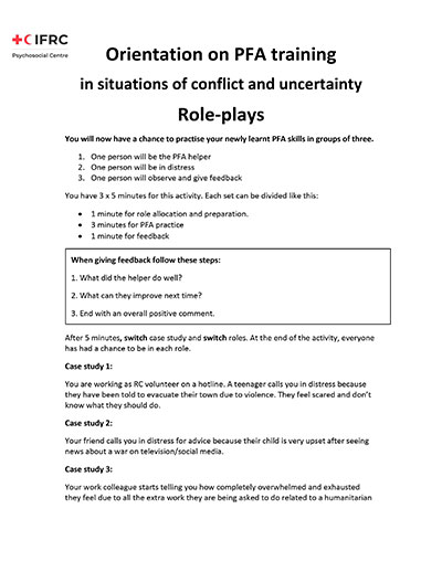 role-play-guide-pfa-training-in-situations-of-conflict-and-uncertainty
