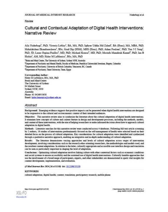 cultural-and-contextual-adaptation-of-digital-health-interventions-narrative-review